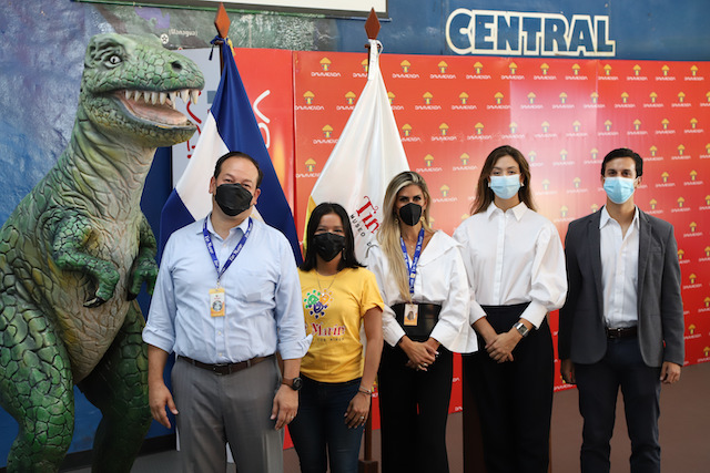 Conferencia de Prensa en Banco Davivienda, en la Inauguración del Global Money Week, el 22 de marzo de 2022, en el Museo de Los Niños, Tin Marín, en San Salvador, El Salvador.
Foto Banco Davivienda Salvadoreño/ Salvador Melendez
