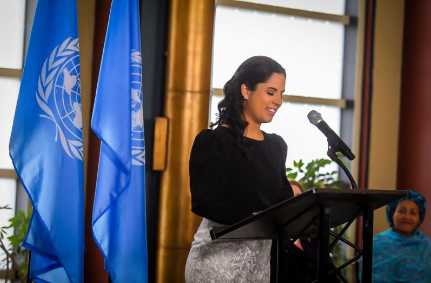 Primera dama en la ONU