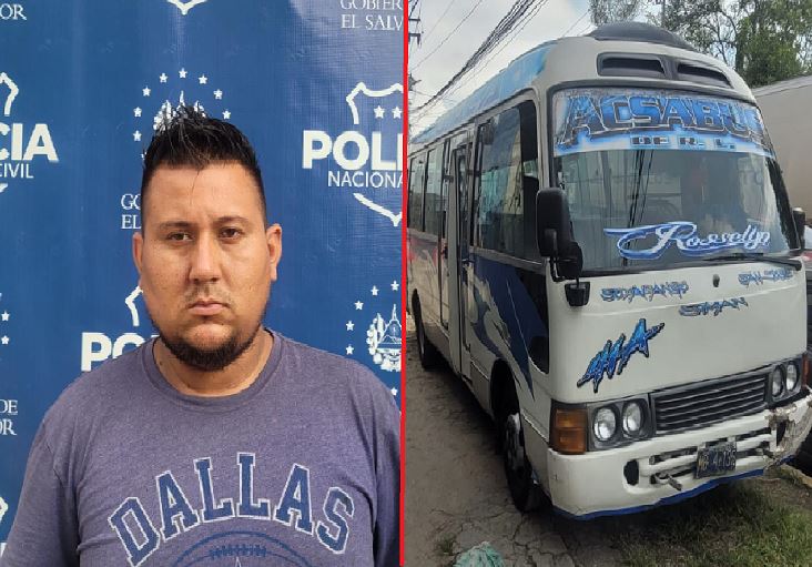 Microbusero de la 41-A sin licencia