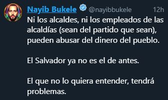 A los alcaldes