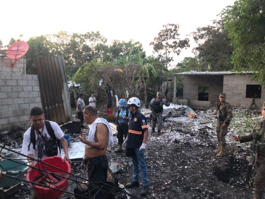 Cohetería en El Ranchador