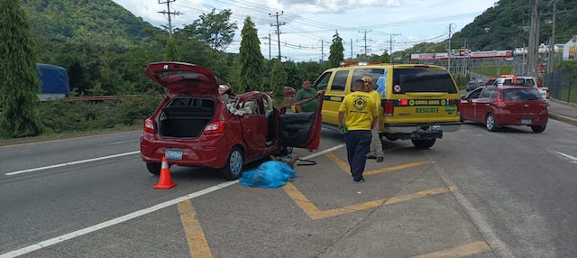 Accidente de tránsito carretera a Comalapa fallecido profesor Juan Alonso Soriano Navidad