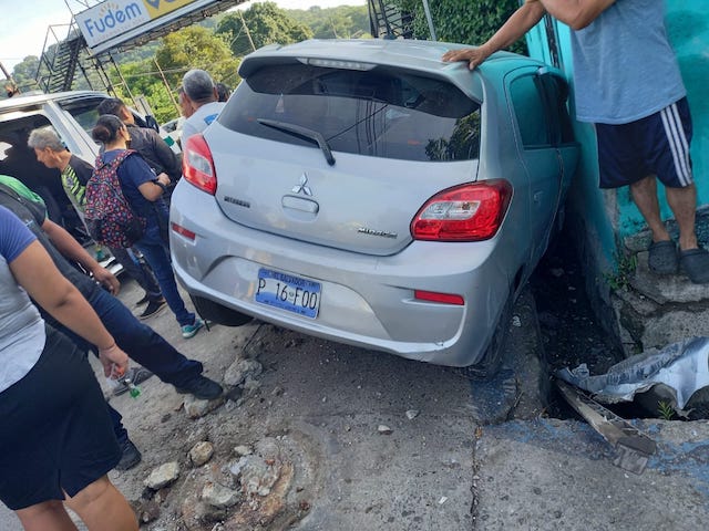 Manuel Antonio Calderón atropelló a dos personas en la Troncal del Norte