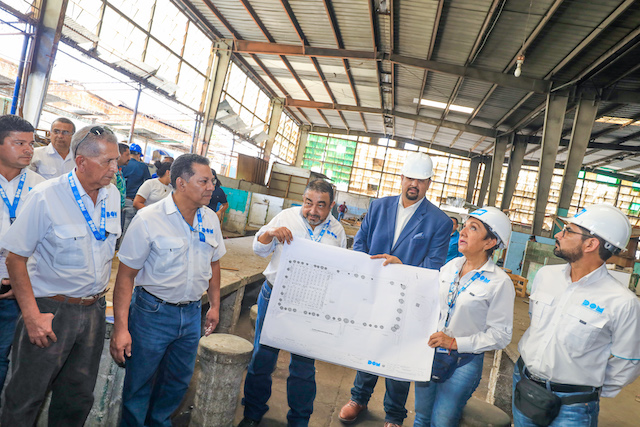 Visita técnica reconstrucción mercado Santa Ana 1