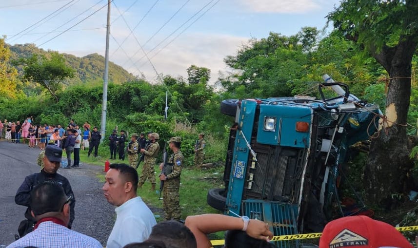 Bus ruta 383 volcado fallecidos y heridos