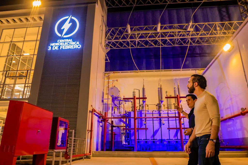 Central Hidroeléctrica 3 de Febrero Nayib Bukele