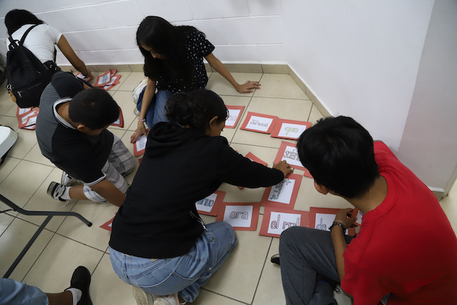 Celebracion del Dia del Nino en Cultivarte de Santa Tecla, con niños y adolescentes de Apopa y San Martin, donde voluntarios de Davivienda compartieron en diferentes actividades, realizado el 7 de octubre de 2023.
Foto Banco Davivienda/ Salvador Melendez