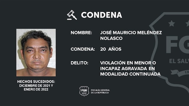 Jose? Mauricio Mele?ndez Nolasco hechicero violador condenado a 20 an?os