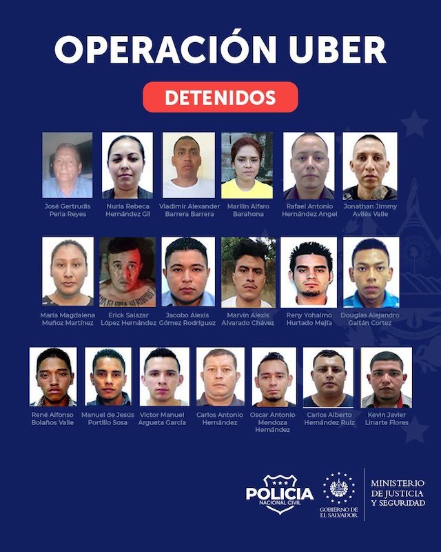 Operacio?n Uber PNC
