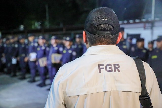 Operativo anti narcotráfico FGR PNC 05-12-2023