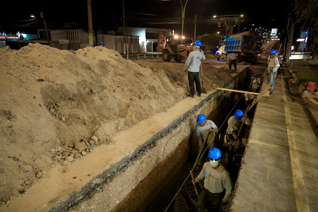 Horarios especiales para trabajos de canalización subterránea en Zona Rosa-