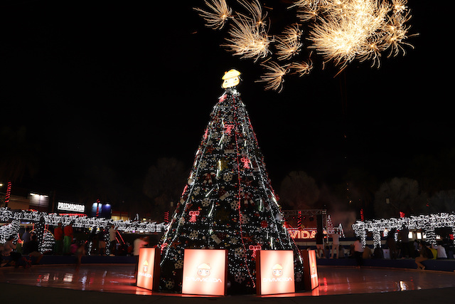 Acto de Inauguración de la Iluminación Navideña 2023 en Fuentes de Beethoven, sobre el Paseo General Escalón, en San Salvador, El Salvador, el 7 de diciembre de 2023.
Photo Banco Davivienda/ Salvador Meléndez