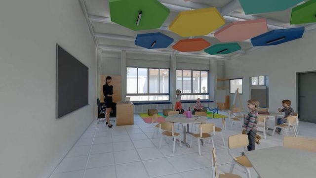 Inician reconstrucción de centro escolar del caserío Santa Clara, de San Luis Talpa.jpeg-----