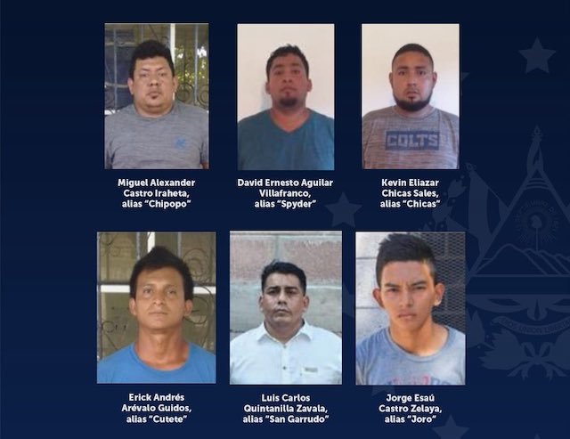 Pandilleros MS-13 homicidios y privación de libertad