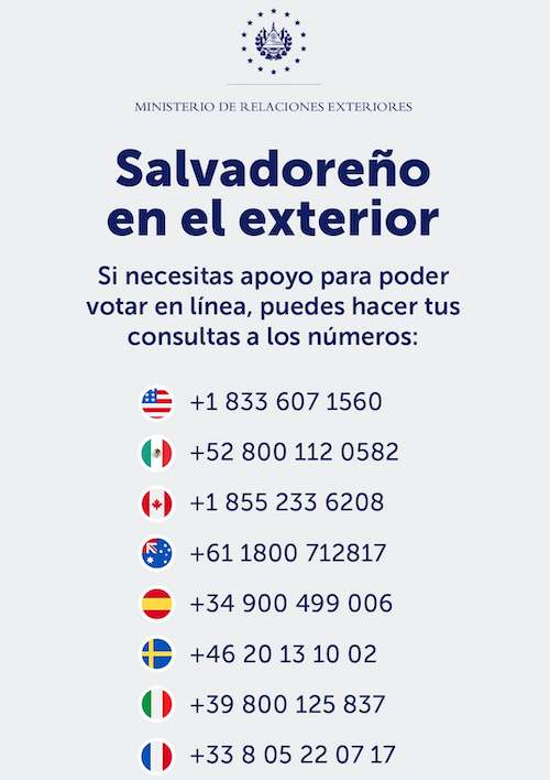 Números Call Center exterior