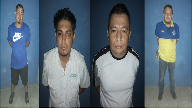 Detenidos desórdenes públicos Zacatecoluca 24-03-2024