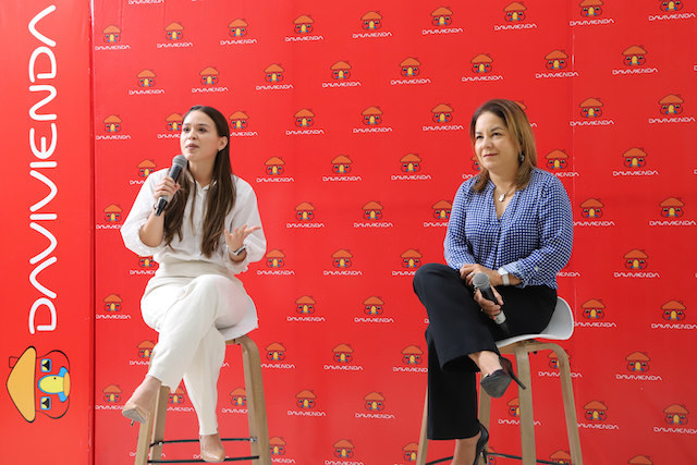 Conferencia de prensa para las Promociones del Día de la Madre, en compras con Tarjetas de Crédito Davivienda, en Centro Financiero, en San Salvador, El Salvador, el 24 de Abril de 2024.
Foto Banco Davivienda/ Salvador Meléndez