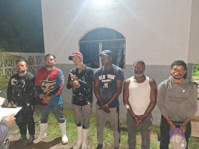 Capturados por narcotráfico por la Marina Nacional ecuatorianos y mexicanos