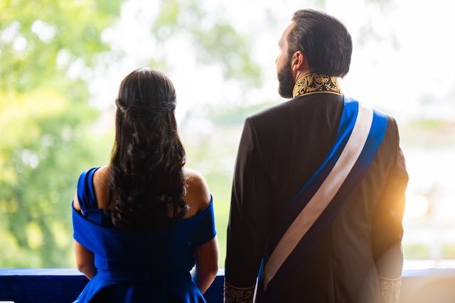 Nayib Bukele y Gabriela de Bukele