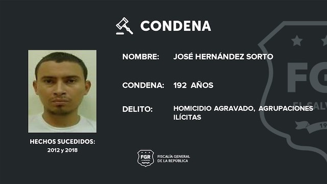José Hernández Sorto MS-13 condenado