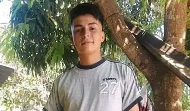 Kevin Josué Rodas Santos, 18 años, fallecido lapidado Suchitoto