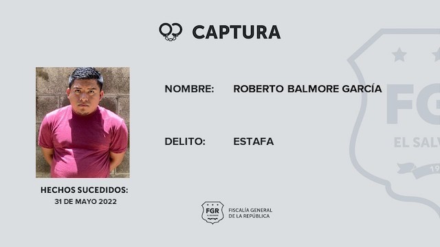 Roberto Balmore García estafa visas