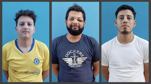 Luis Felipe Merino Aguilar, Julio Osvaldo Orantes Beltrán, Reynaldo Vladimir Romero Blanco, desórdenes públicos 2
