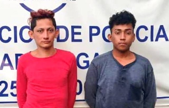 Wilber Jonathan Calderón Lemus y conocido como Sofía, y Bryan Alexis Rojas Ramírez, hurto