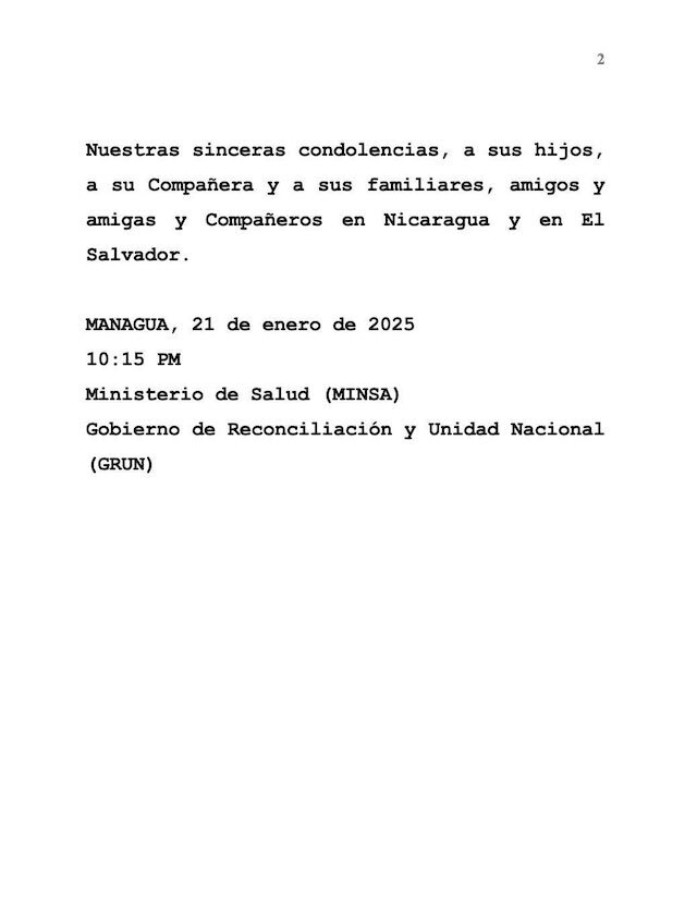 Mauricio Funes fallece 2