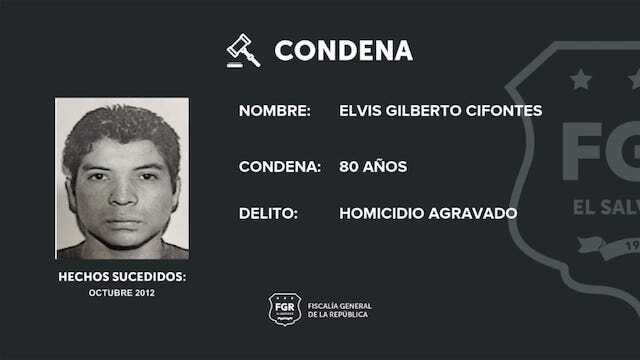 Elvis Gilberto Sifontes, 80 años, cuádruple homicidio