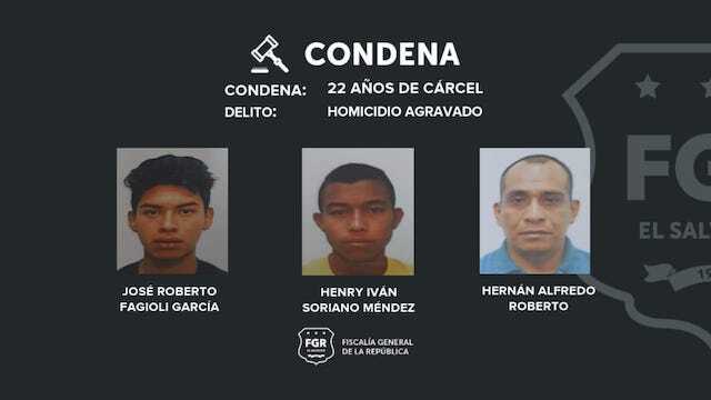 José Roberto Fagioli García, Henry Iván Soriano Méndez y Hernán Alfredo Roberto, homicidio