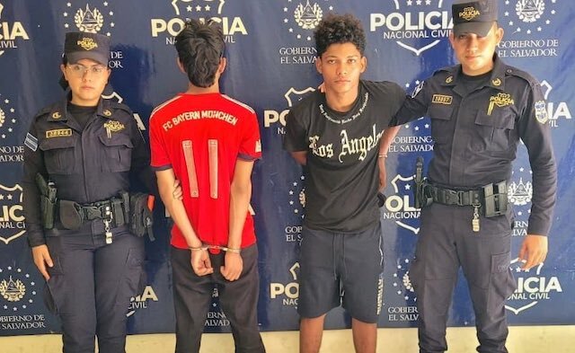 Osmel Josué Altamirano Zamora, 18 años de edad, nicaragüense, y menor de 16 años, hurto, San Miguel 2