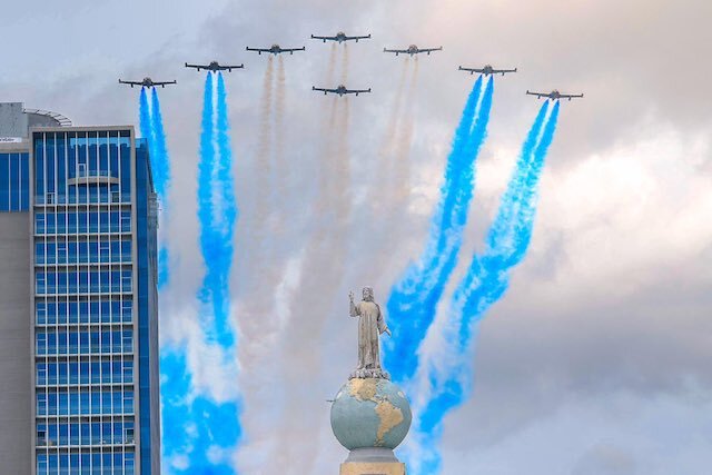 Desfile cívico 204 años de independencia El Salvador 10