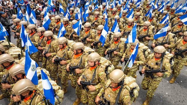 Desfile cívico 204 años de independencia El Salvador 9