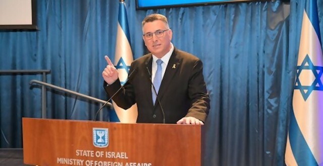 Gideon Saar, canciller de Israel
