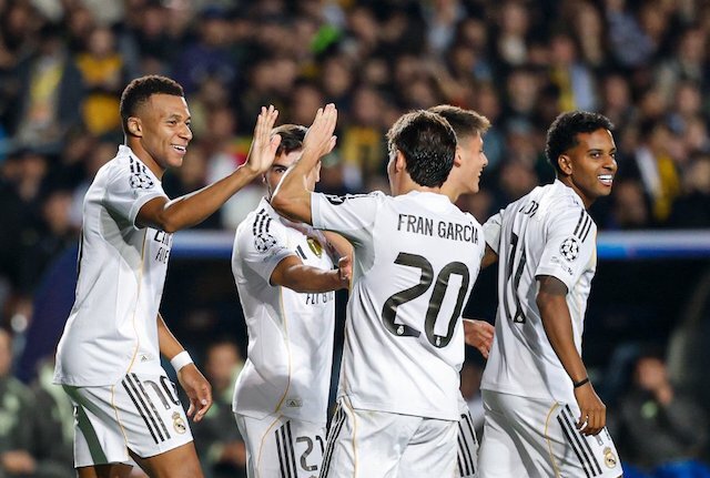 Kairat Almaty versus Real Madrid 30-09-2025