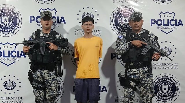 Josué Alexander Romero López, alias Zuri, 19 años de edad, MS-13, agrupaciones ilícitas