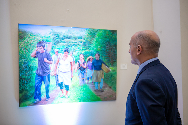 Noche de arte y café promueve la caficultura salvadoreña