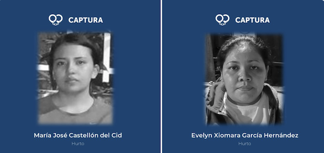 Capturadas por hurto de aparatos electrónicos en La Libertad 29-01-2026