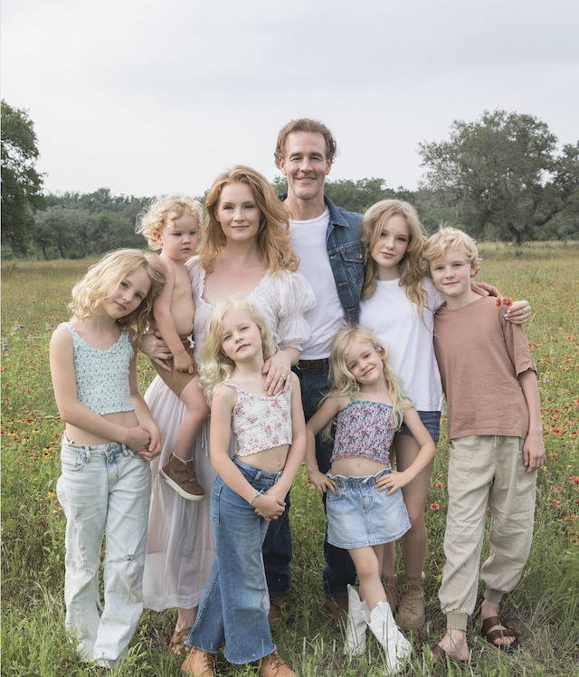 Familia de James van der Beek