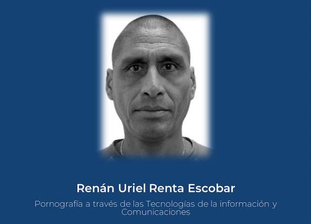 Renán Uriel Renta Escobar, docente, pornografía a través de las tecnologías de la información y las comunicaciones