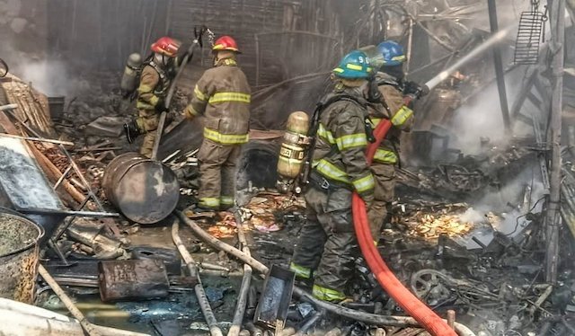 Incendio Barrio Lourdes San Salvador 20-03-2026