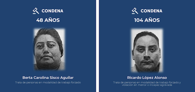 Condenados por trata y violación de menores