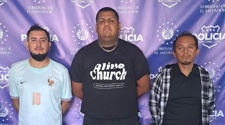 Carlos Armando Mancía Portillo, Gerson Alexander Escobar Olmedo, Demar Hander Flores Ponce, intento de homicidio, privación de libertad, estafa y agrupaciones ilícitas