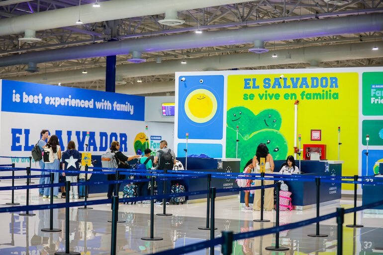 Nueva terminal de llegadas Aeropuerto Internacional de El Salvador CEPA