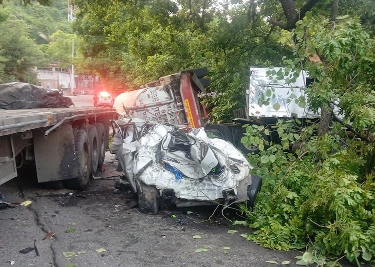 Conductora fallecida Tamanique Litoral 20-07-2026