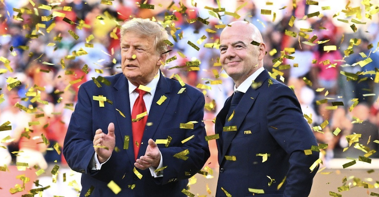 Infantino FIFA Trump