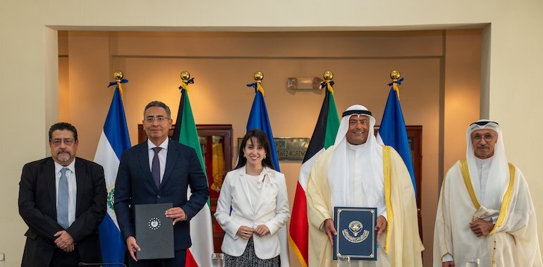 Firma para planta solar en San Matías La Libertad, financiada por Kuwait